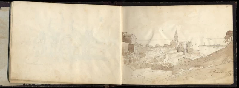 Paesaggio dall'album - Museo Correr, Venezia